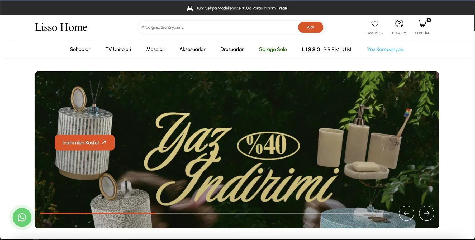 E-ticaret sitesi